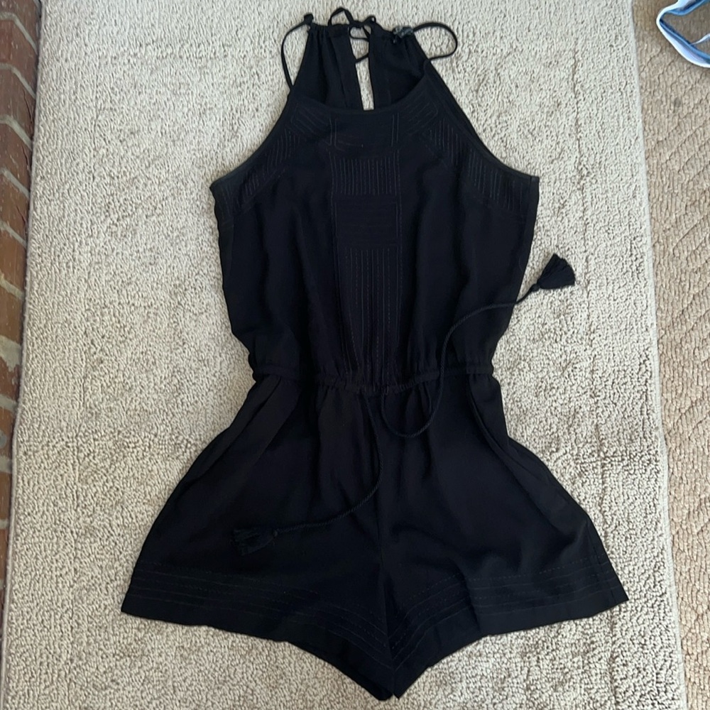 The Loft Black Romper Size XS